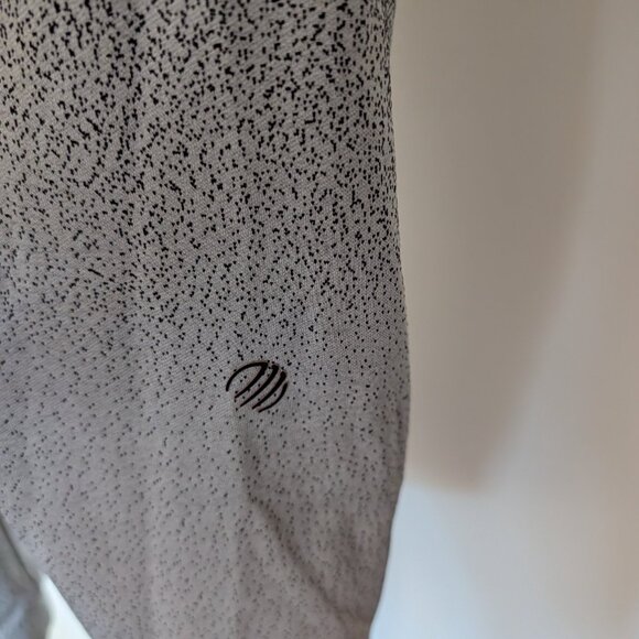 MPG Totally Ombre Printed Jogger Pants Women's M Black Grey Athleisure - Picture 8 of 9